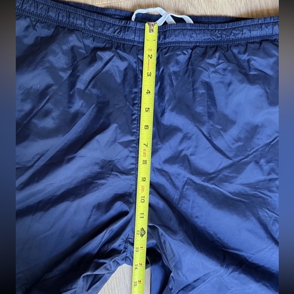Nike Trainers Spell Out Trunks Shorts Lined Blue Vintage Men’s Size L - Picture 8 of 11